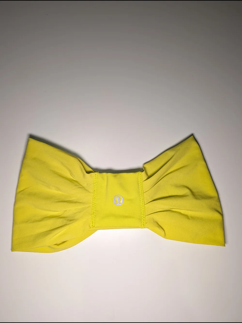lululemon athletica Neon Yellow Wide Performance Headband